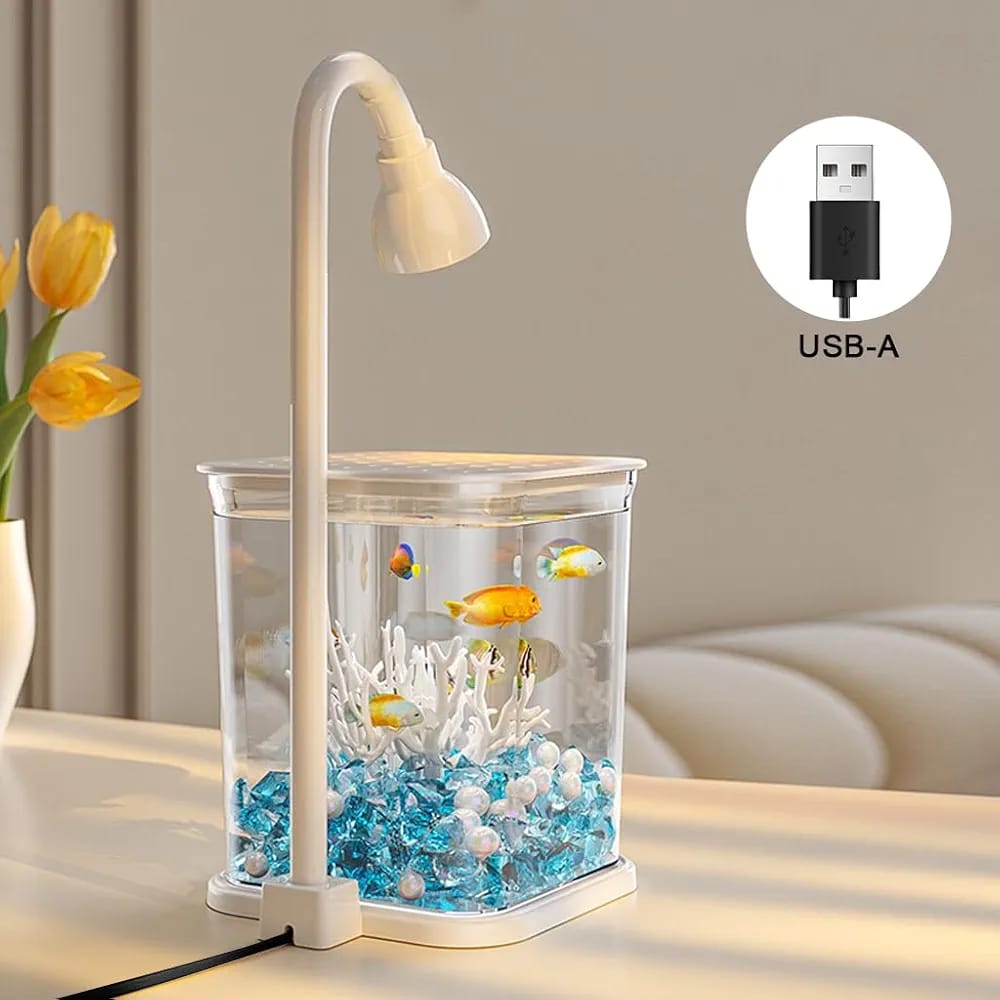 Akuarium i vogel me Led